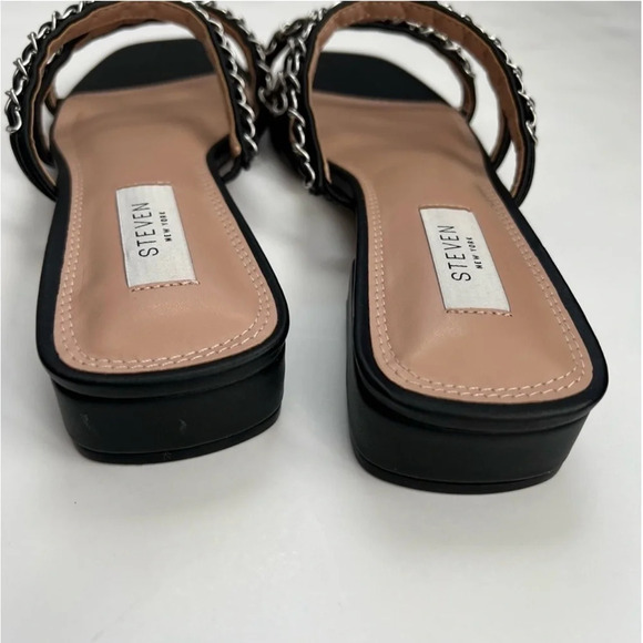 Steven By Steve Madden Healer Black Slide Sandals (6972062)
Chain straps - Picture 11 of 13
